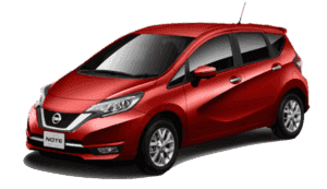nissan note นิสสัน โน๊ต สีแดง