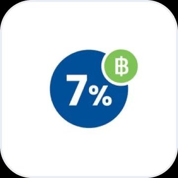 เลือกชำระเบี้ยรายปี ถูกกว่า 7%