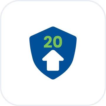 คุ้มครองนาน 20 ปี