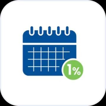 รับเงินปันผลคืนทุกปี ปีละ 1%