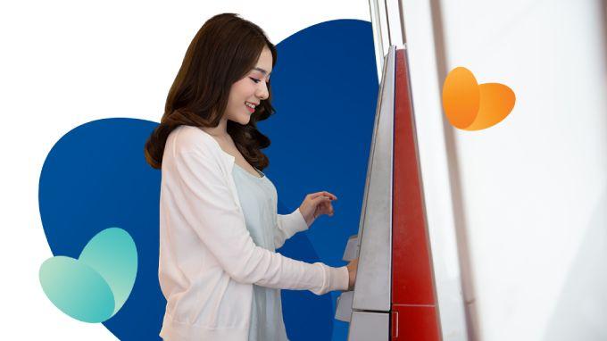 ไม่มีค่าธรรมเนียมการกดเงิน