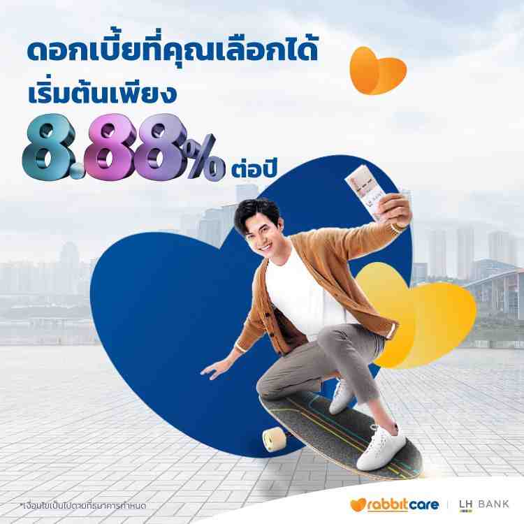 สินเชื่อส่วนบุคคล Happy Cash ธนาคารแลนด์ แอนด์ เฮ้าส์