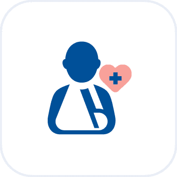 คุ้มครองอุบัติเหตุกระดูกแตกหัก